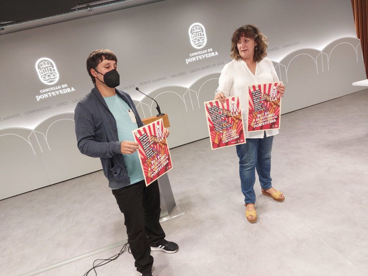 Nacho Fungueiriño y Carmen Fouces presentan Guerrilla