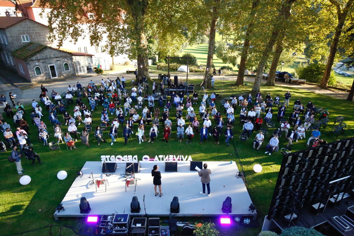 Gala do Deporte Provincial en el castillo de Soutomaior