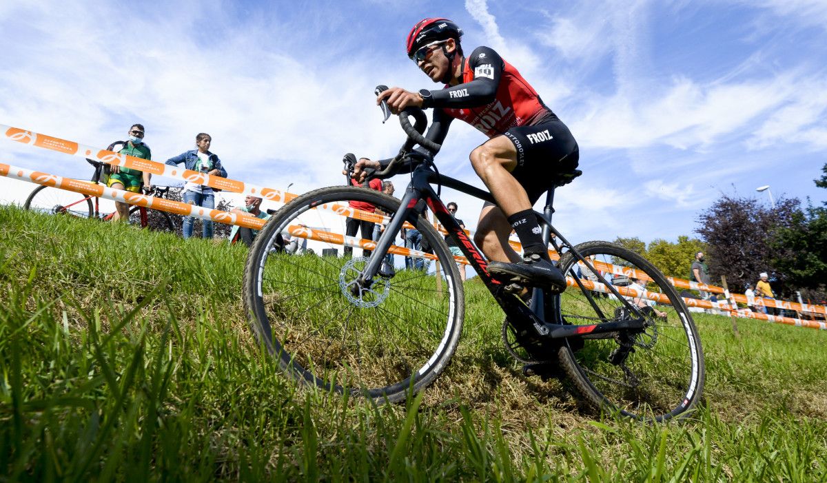 Copa de España de ciclocross en la Illa das Esculturas