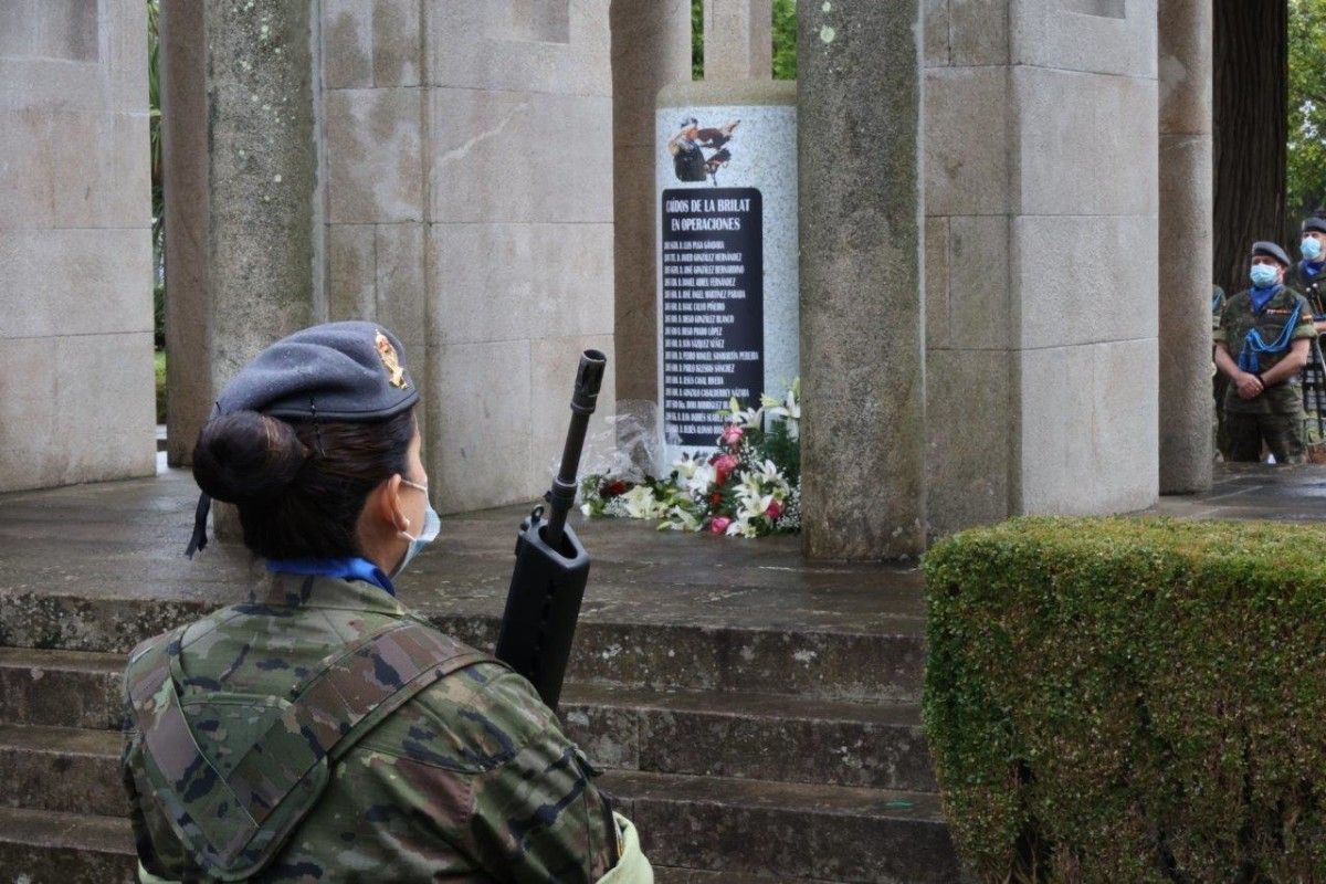 Homenaxe aos 'caídos' no cemiterio de San Amaro