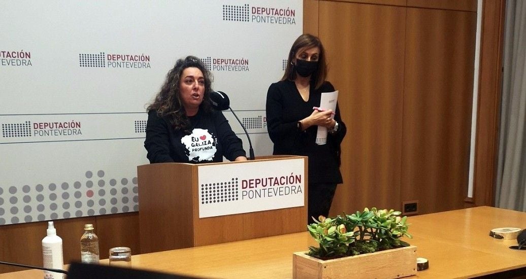 María Ortega y Montse Fajardo presentan las Xornadas de Loita contra Impunidade