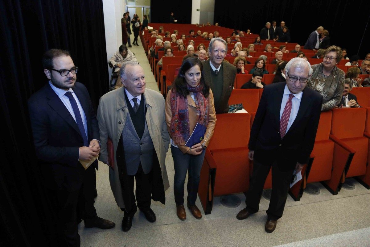 Acto inaugural del Memorial Filgueira Valverde en el Sexto Edificio do Museo