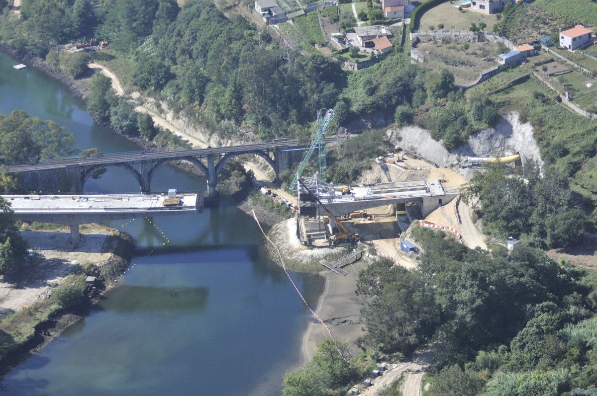 Túnel y nuevo puente de Monte Porreiro