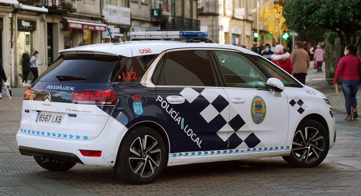 Vehículo da Policía Local de Pontevedra