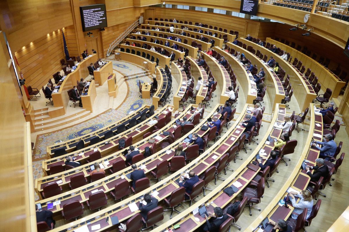 Sesión plenaria del Senado