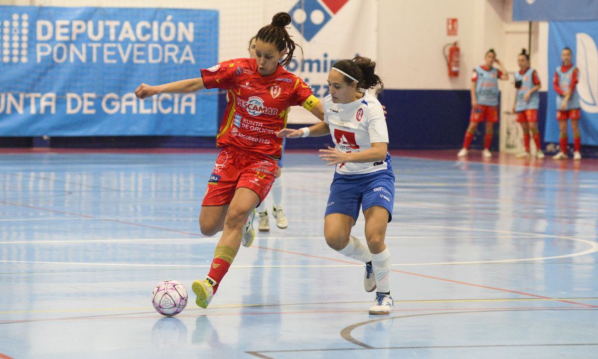 Partido entre Poio Pescamar y Majadahonda en A Seca