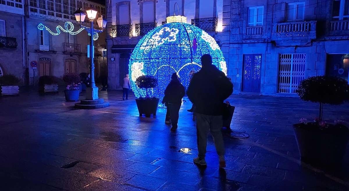 Iluminación de Navidad en Cuntis