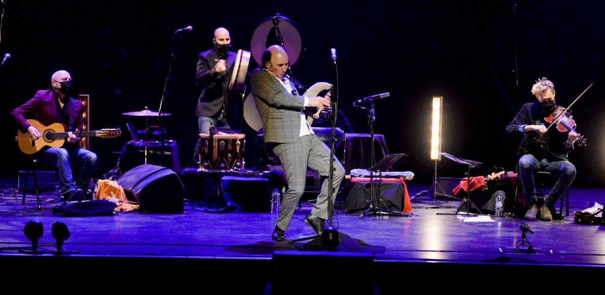 Concerto de Carlos Núñez no Pazo da Cultura de Pontevedra