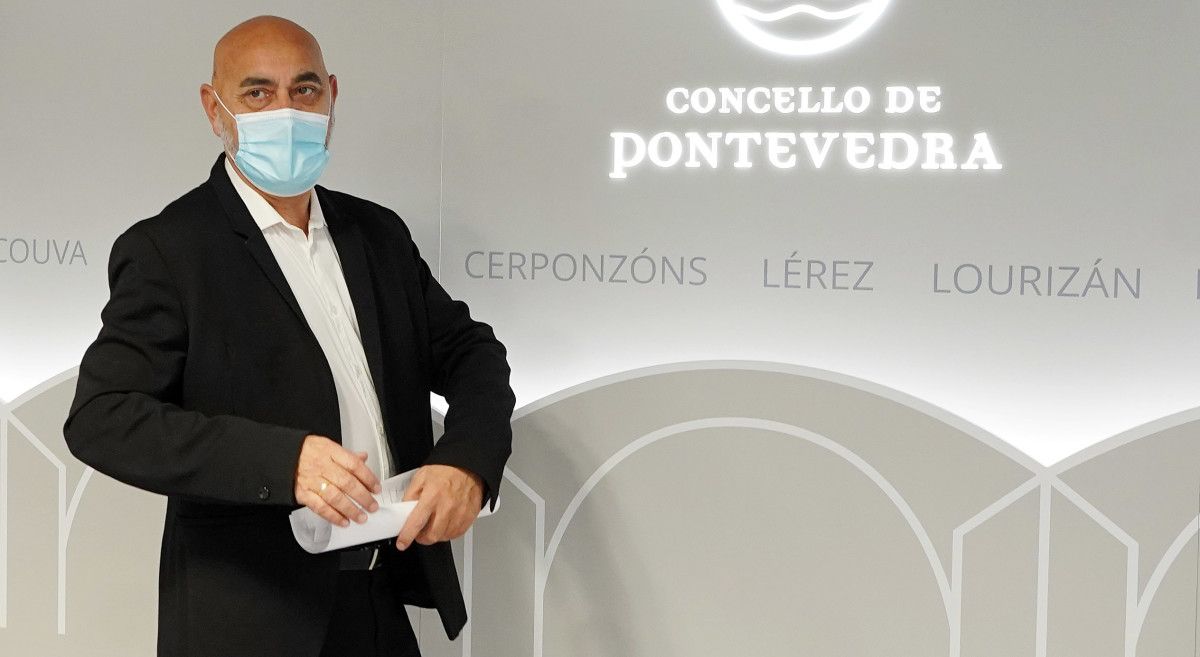 Tino Fernández, tenente alcalde e concelleiro de Deportes de Pontevedra