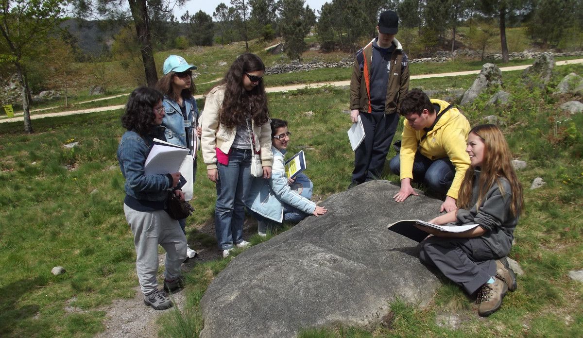 Visita al Parque Arqueologico de Campo Lameiro