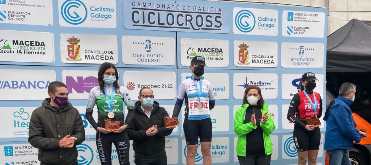 Campeonato Gallego de Ciclocross disputado en Maceda