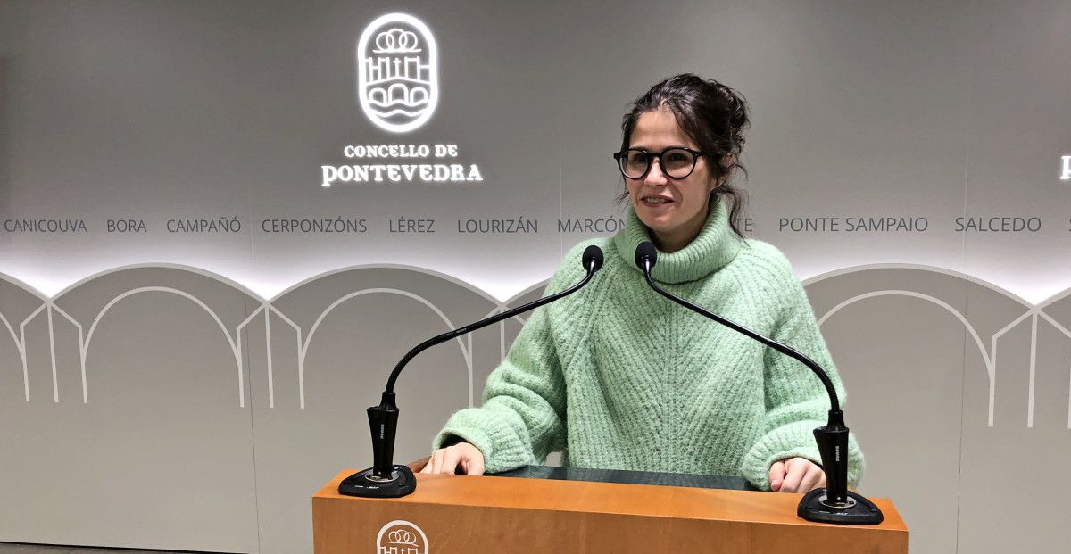 Anabel Gulías, portavoz del gobierno local de Pontevedra