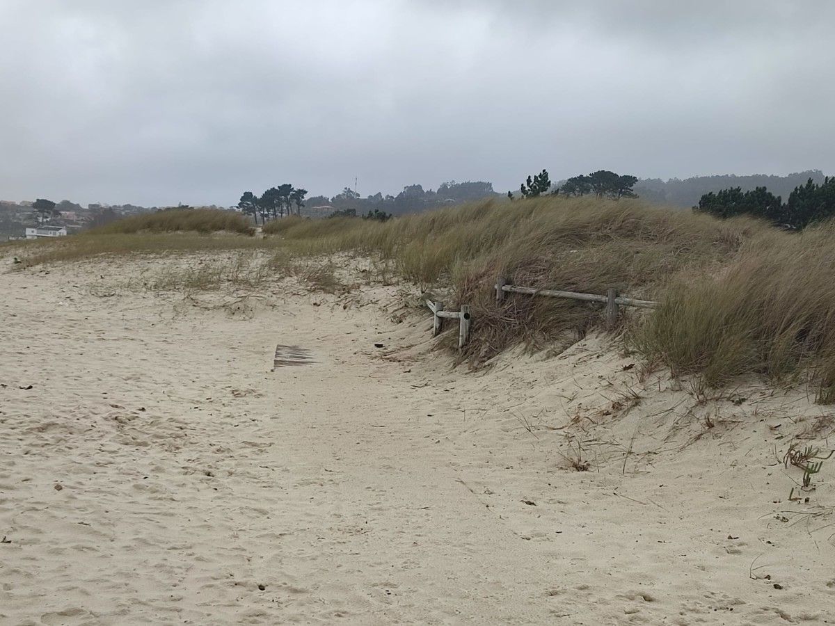 Dunas de la playa de Areas