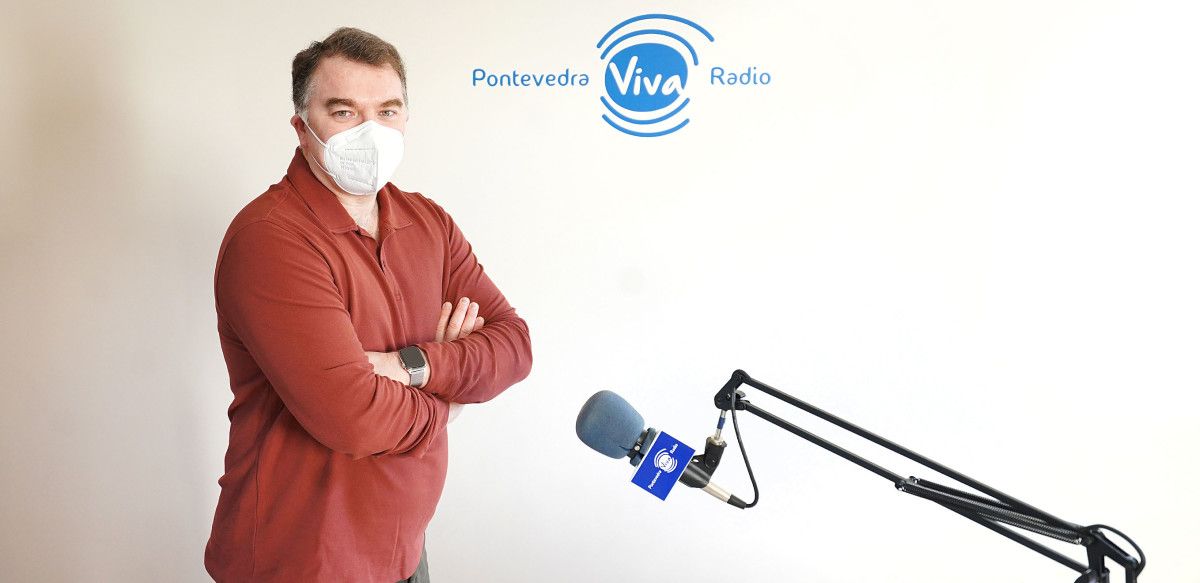 Juan Turnes, coordinador de hospitalización covid en el CHOP habla en PontevedraViva Radio