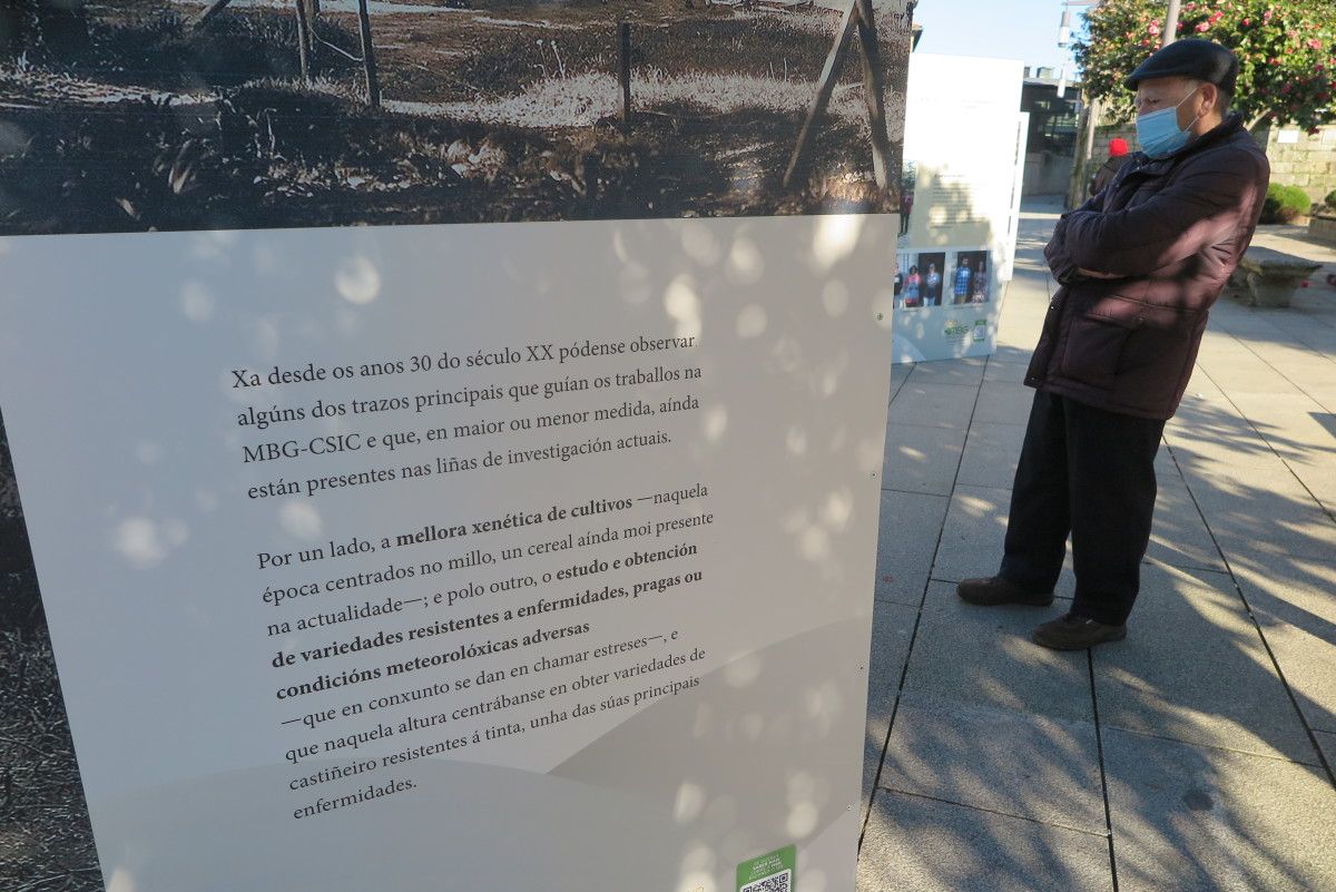 Inauguración de la exposición sobre el centenario de la Misión Biolóxica de Galicia