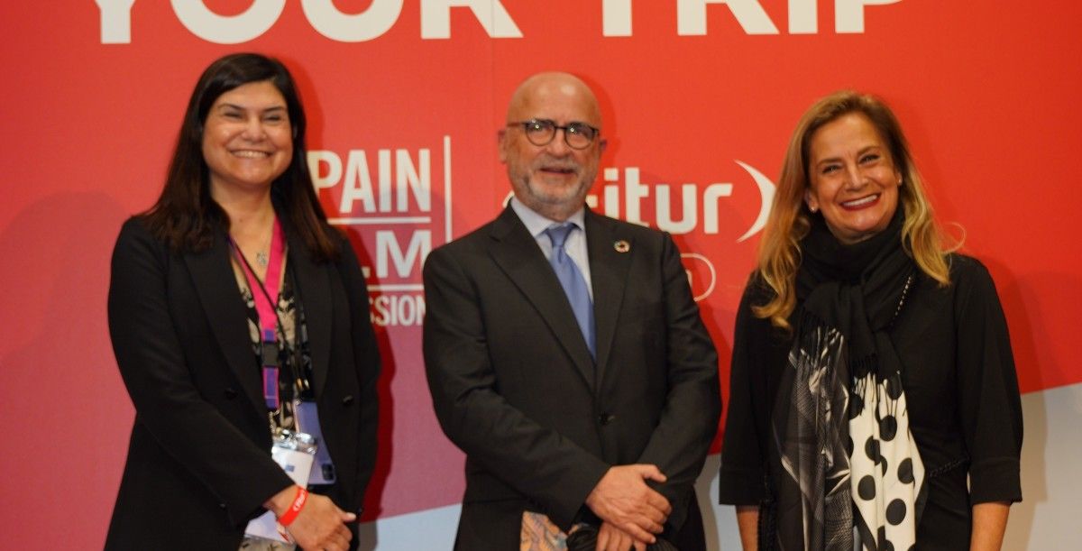 Teresa Azcona, Carlos Rosado y Carmela Silva