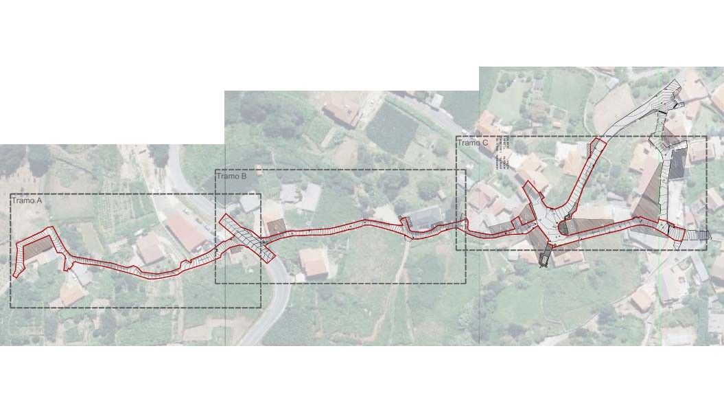 Área de Arén (Samieira) que será humanizada