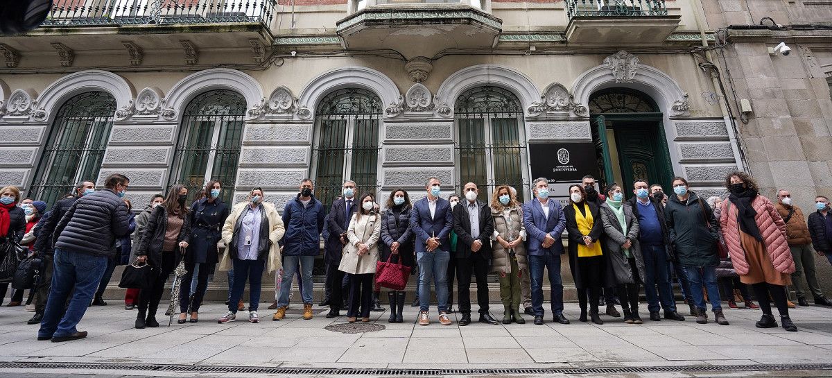 Concentración silenciosa para rechazar la invasión rusa en Ucrania