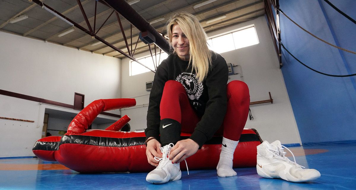 Lydia Pérez Touriño, en el Centro Galego de Tecnificación Deportiva