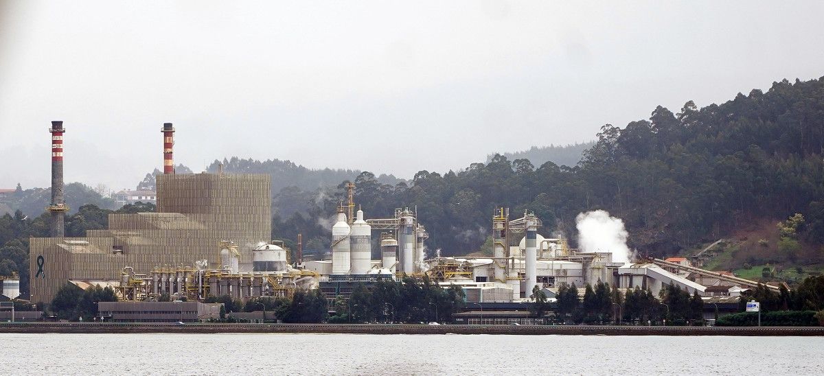 Factoría de Ence en Lourizán