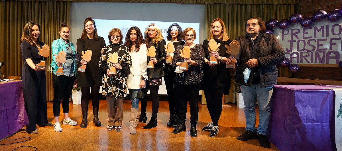 Ceremonia de entrega de los primeros premios Josefa Fariña