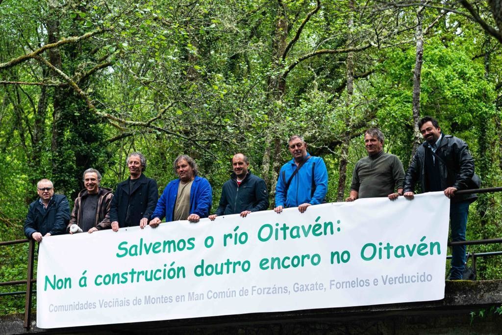 Oposición a construción dun encoro no río Oitavén