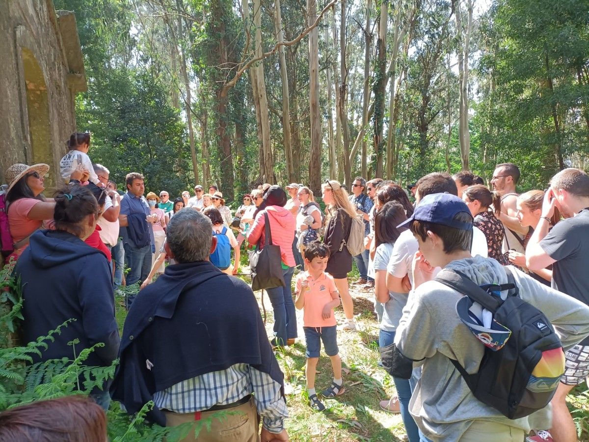 Visita a la isla de Tambo de la Asociación de Empresarios EnPoio