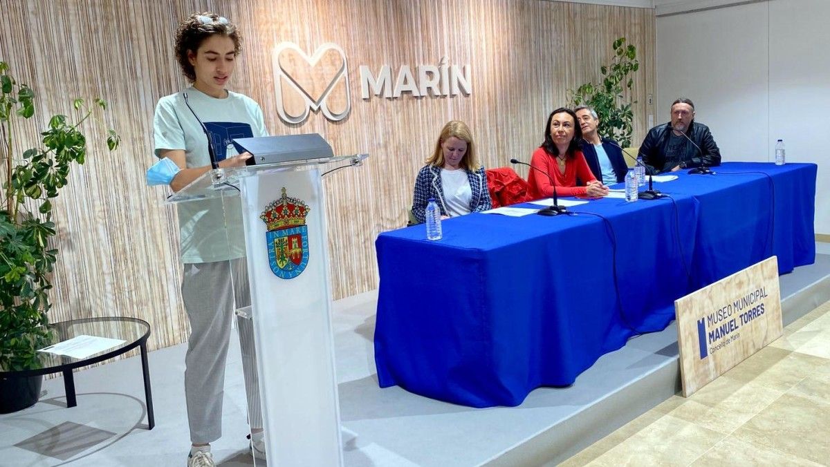 Entrega de los XXI Premios de Poesía do Concello de Marín