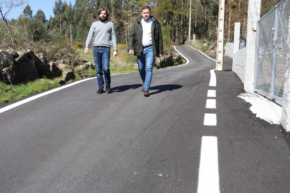 Cubela inspecciona la mejora de carreteras en Borela