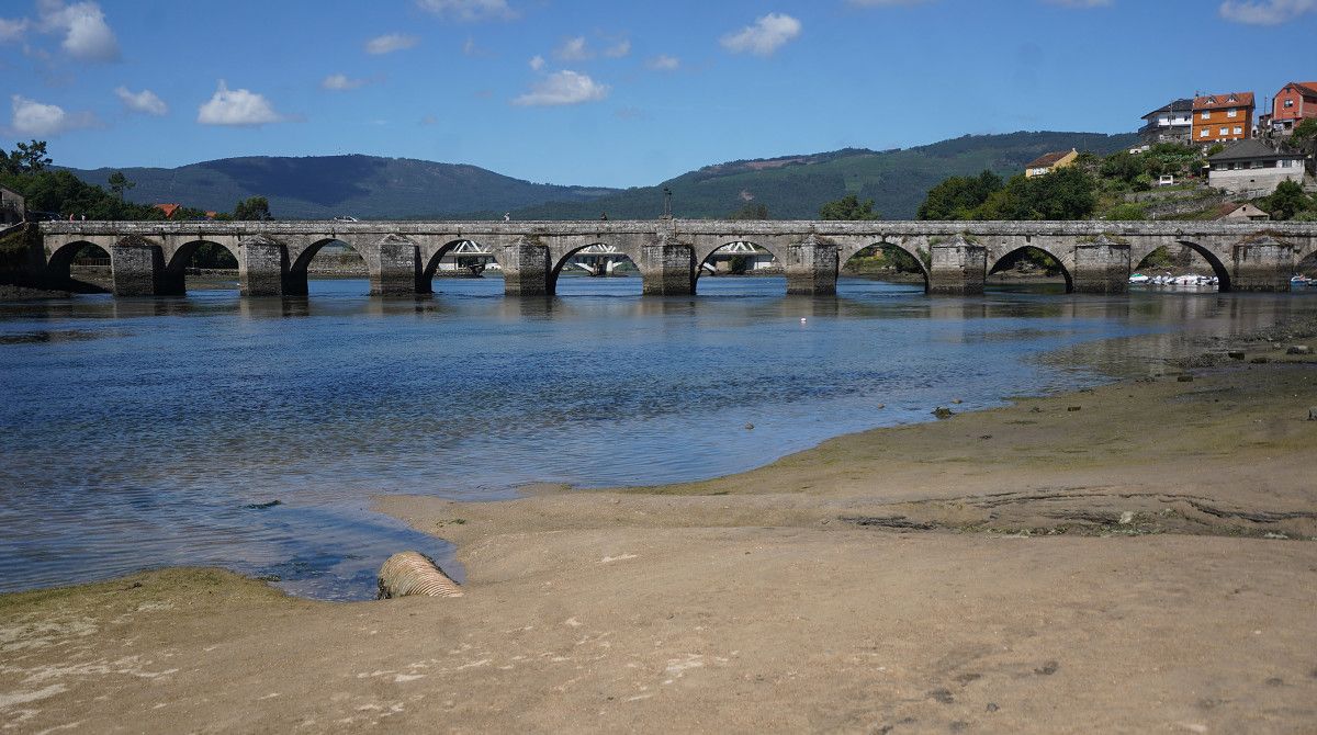 Playa fluvial de Ponte Sampaio