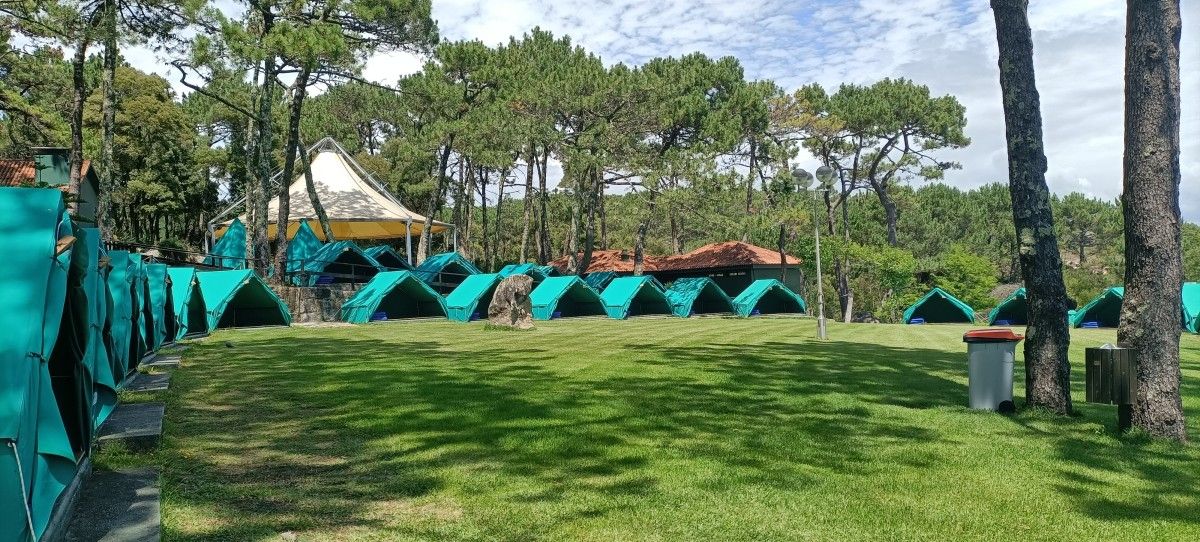 Campamento de la Deputación en A Lanzada 