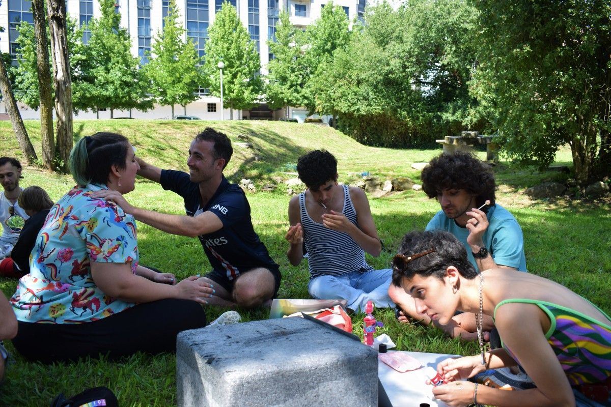 Fiesta del Orgullo 2022 en el parque de los Gafos