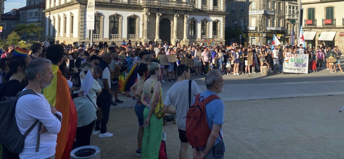 Manifestación del Orgullo en Pontevedra 2022