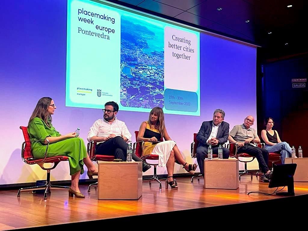 Presentación en el Museo Reina Sofía de Madrid de la Placemaking Week Europe que se celebrará en Pontevedra