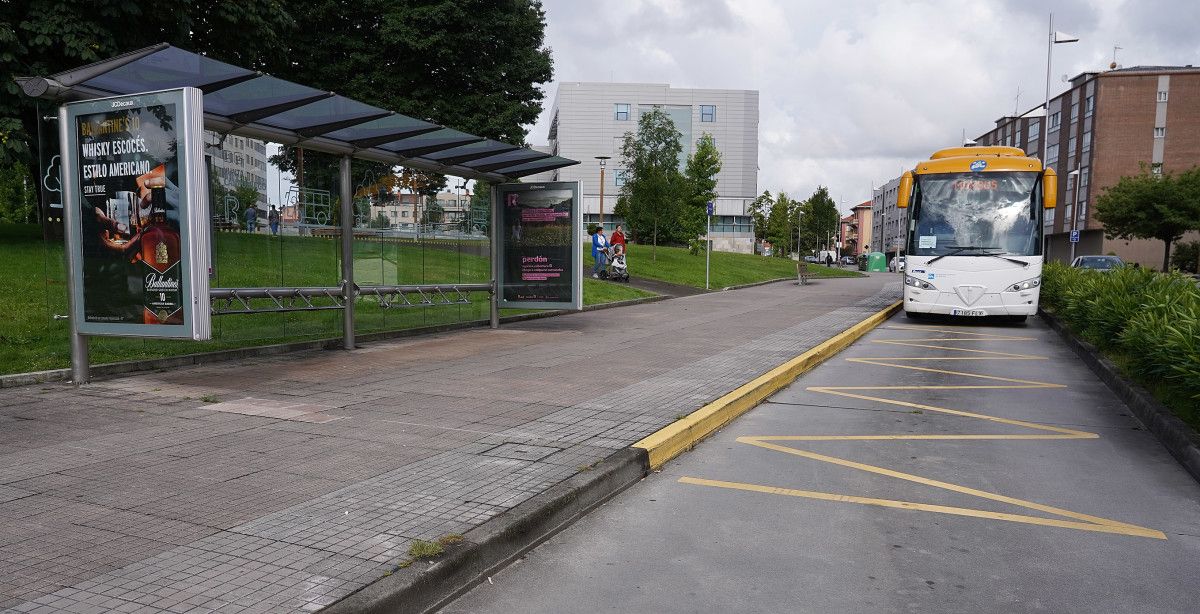 Parada do autobús urbano