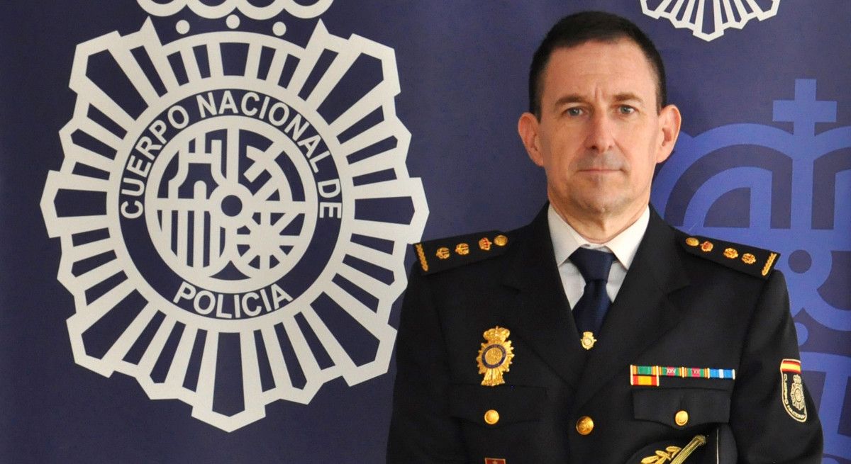 Juan José Díaz Jiménez, comisario provincial de la Policía Nacional