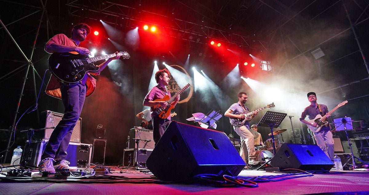 André B. Silva con su proyecto 'The Guit Kune do' en el Festival de Jazz de Pontevedra