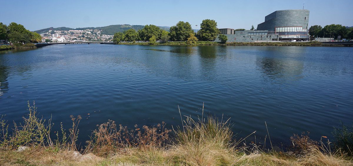 Río Lérez a su paso por Pontevedra