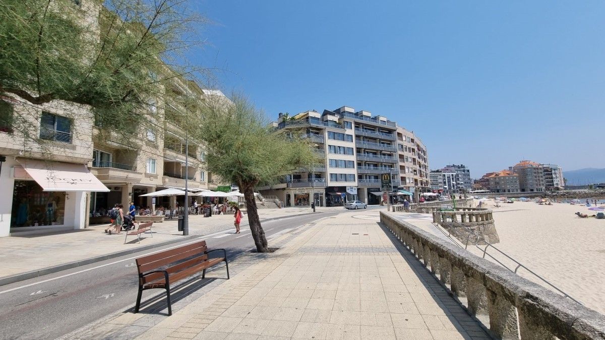 Paseo de Silgar en Sanxenxo