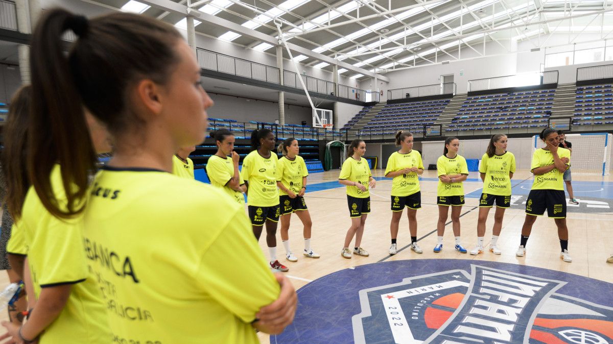 Primer entrenamiento del Marín Futsal 22-23