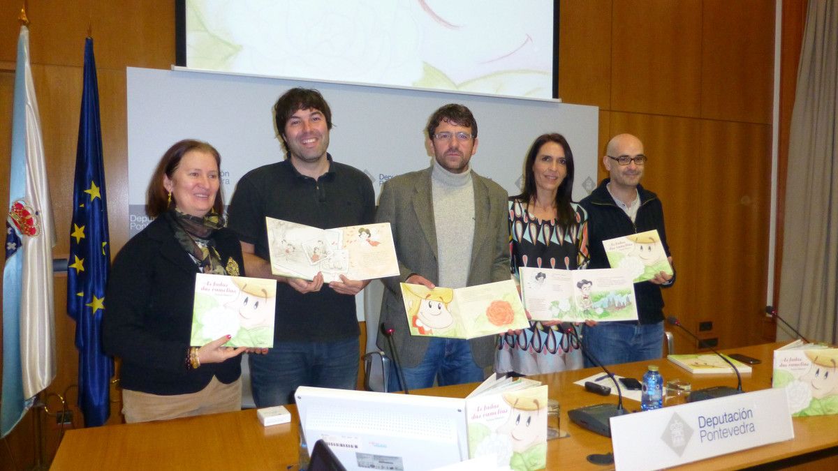 Presentación del cuento 'A fada das camelias'