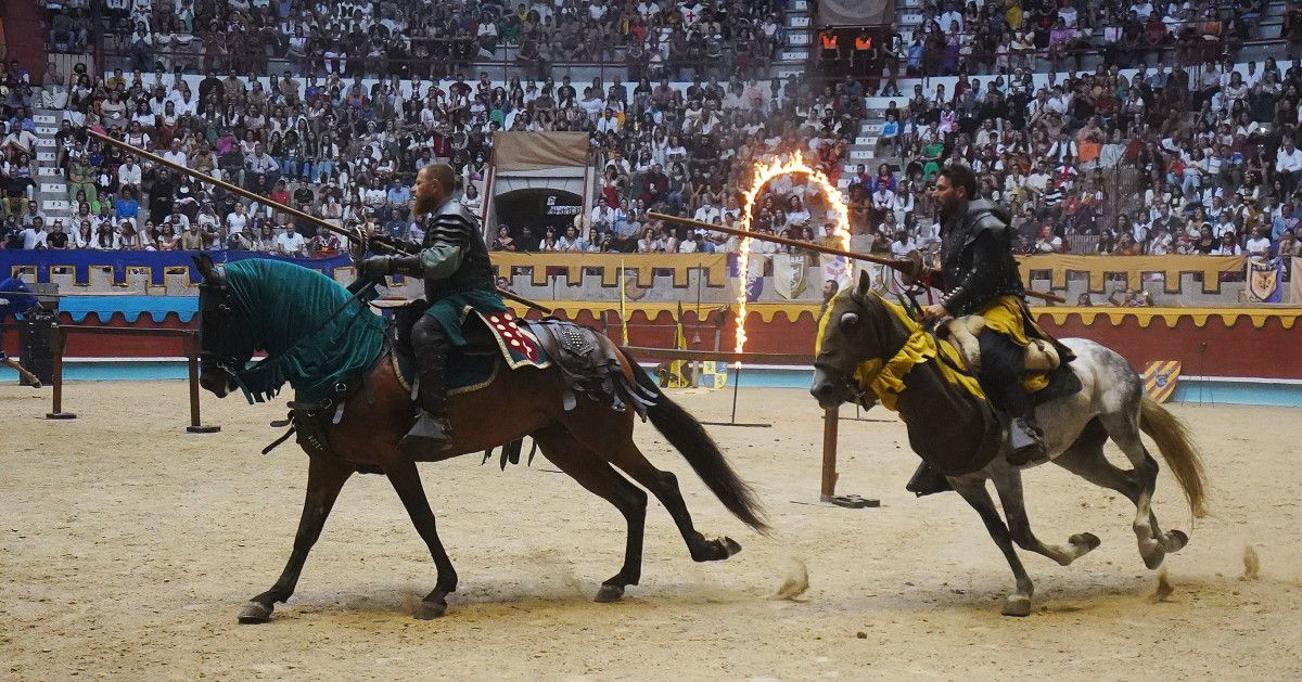 Torneo medieval en la Feira Franca 2022