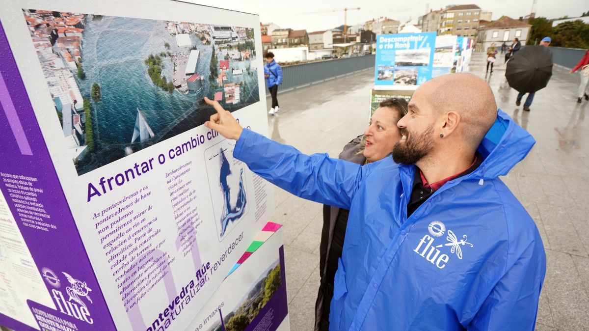 Presentación de la exposición sobre la estrategia Pontevedra Flúe