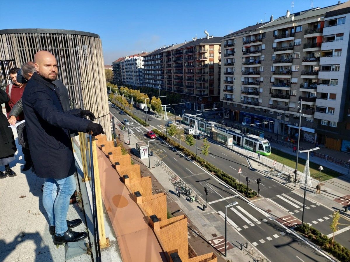 Visita de Iván Puentes y Yoya Blanco a Vitoria-Gasteiz