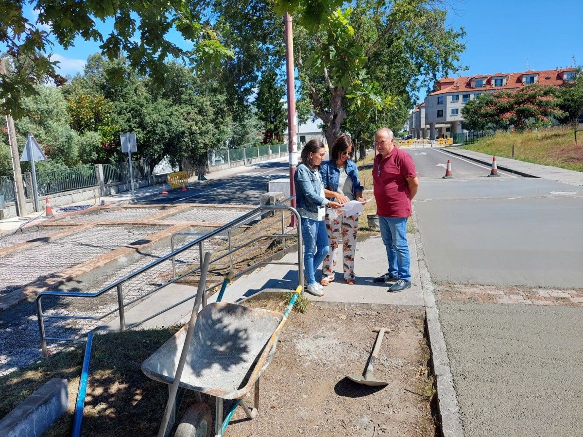 Nueva plataforma única en la Rúa 7 de Moraña