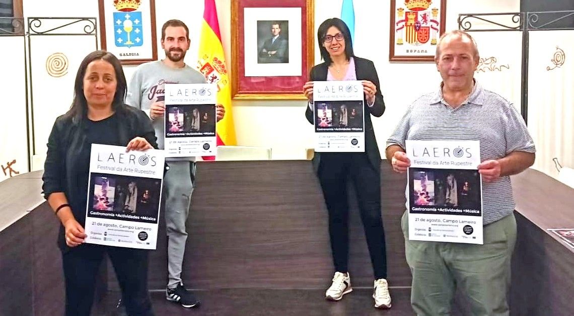 Presentación de Laeros, en Campo Lameiro