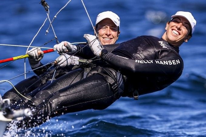 Támara Echegoyen y Paula Barceló, medalla de bronce en el mundial de vela 49er FX del año 2022