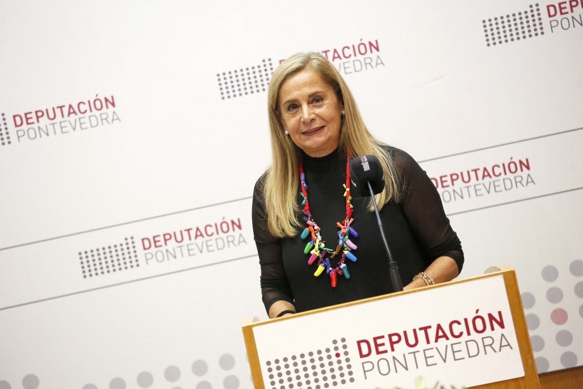 Carmela Silva, presidenta de la Deputación de Pontevedra