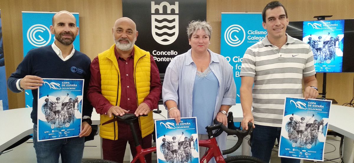 Presentación del Gran Premio Cidade de Pontevedra de Ciclocross 2022