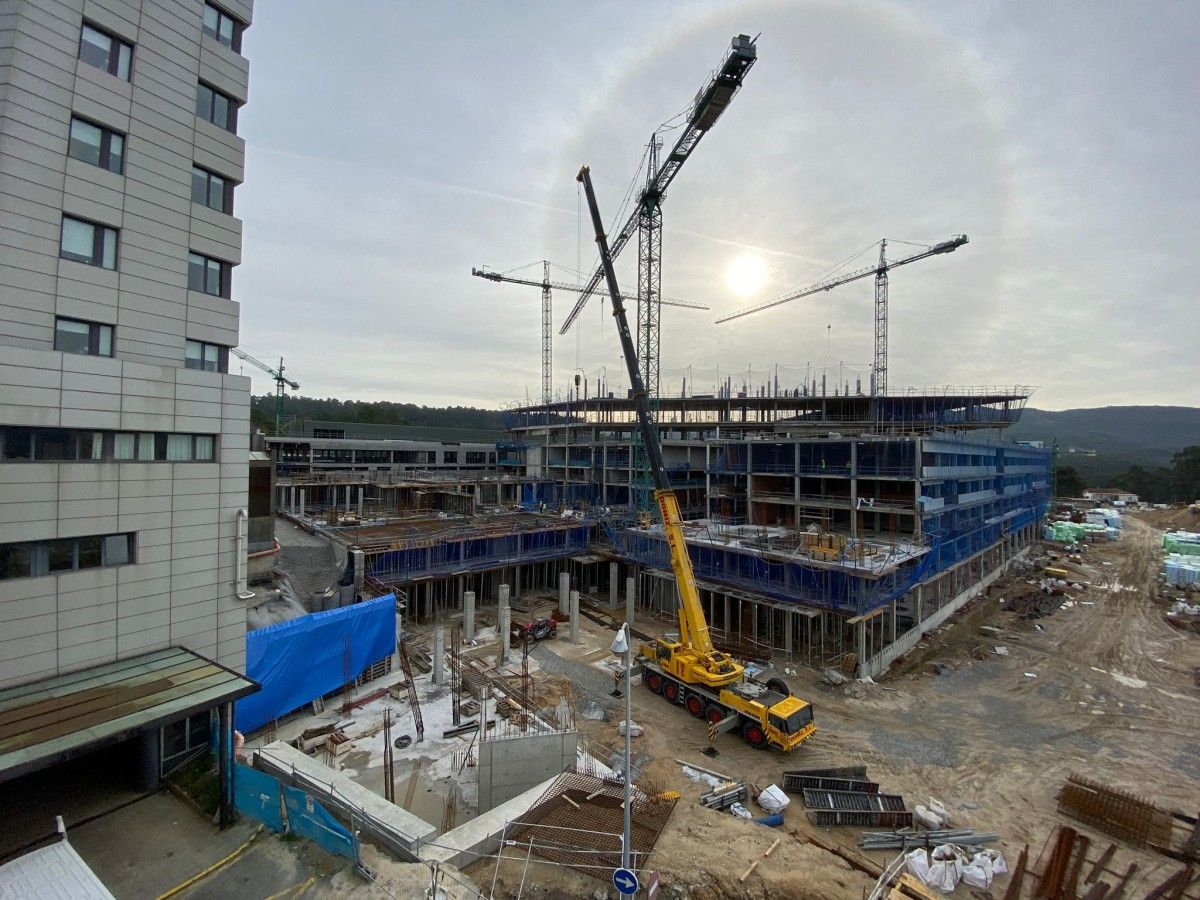 Obras del nuevo hospital Gran Montecelo